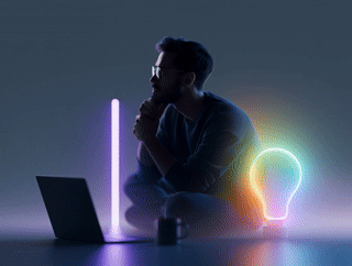 Blog article imagery animation